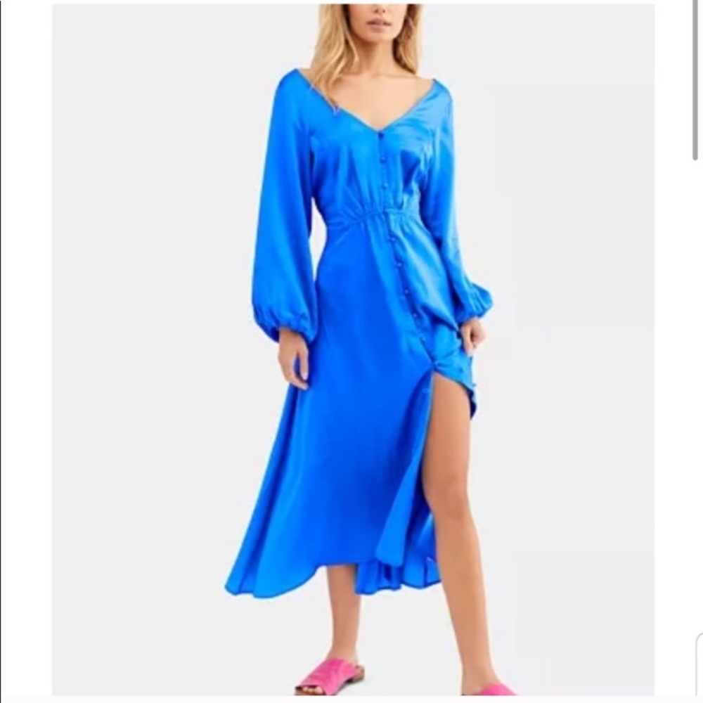Free People Later Days Midi Dress